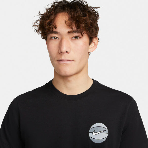 Футболка баскетбольная dri fit Nike, черный — фото 2