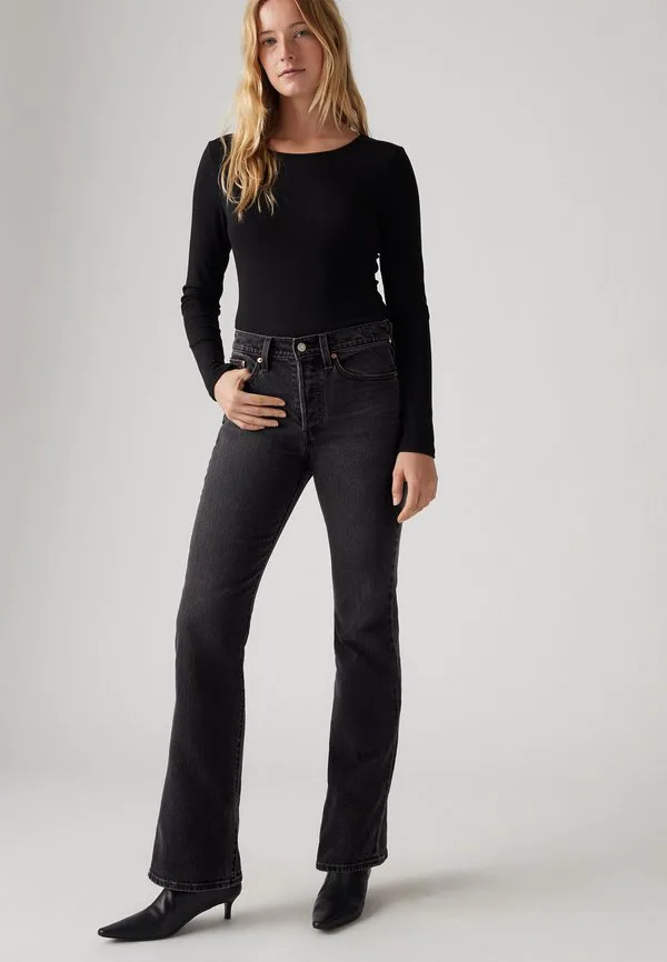 Джинсы-Клеш wedgie boot boot cut Levi'S, On The Town No Crackle — фото 2