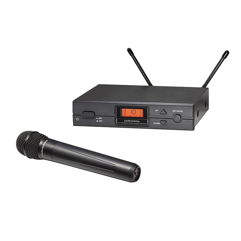 

Микрофон Audio-Technica ATW-2120BI 2000 Series Wireless Handheld Microphone System - Band I (487.125-506.500 MHz)