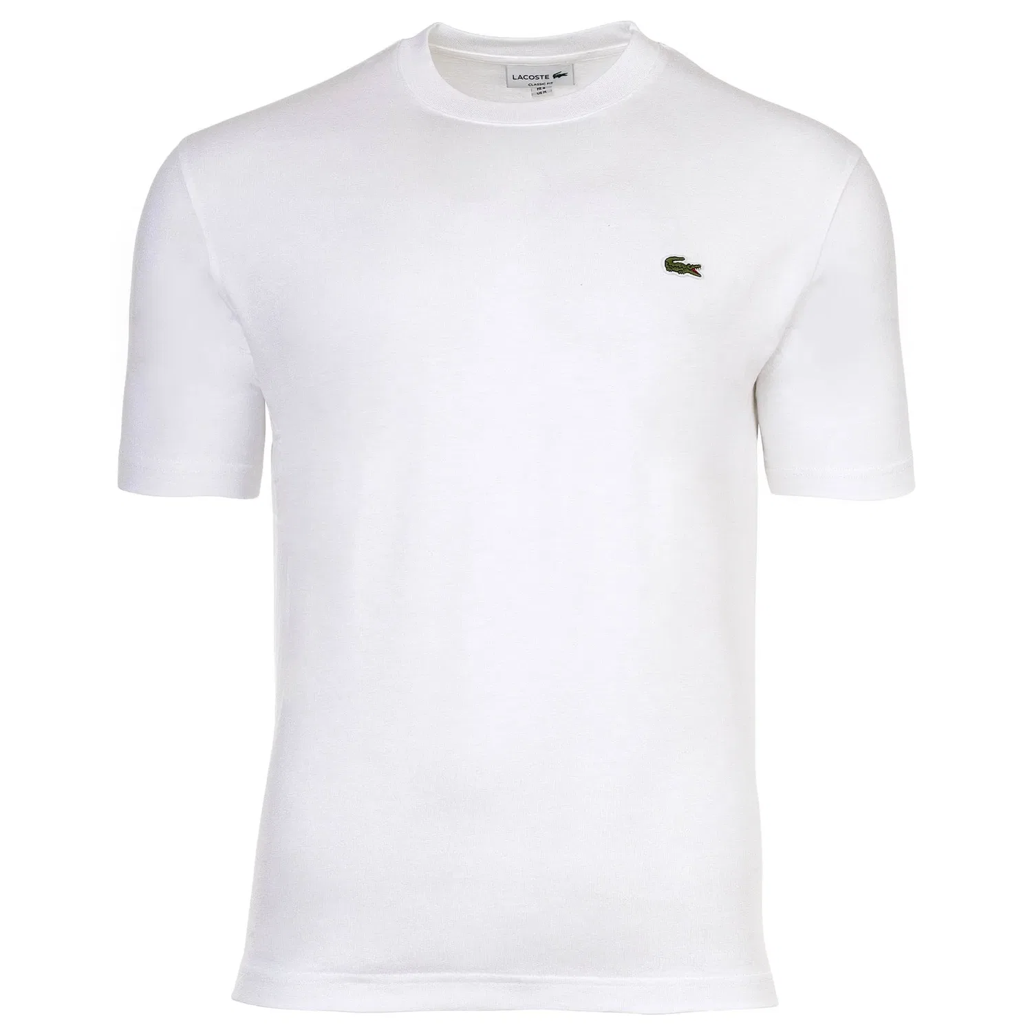 Футболка из хлопка Lacoste, белый