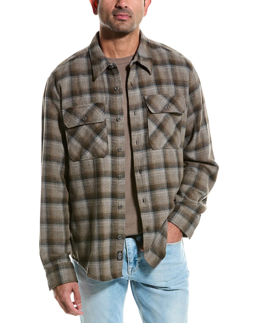 

Рубашка Todd Snyder Alaskan Chamois, серый