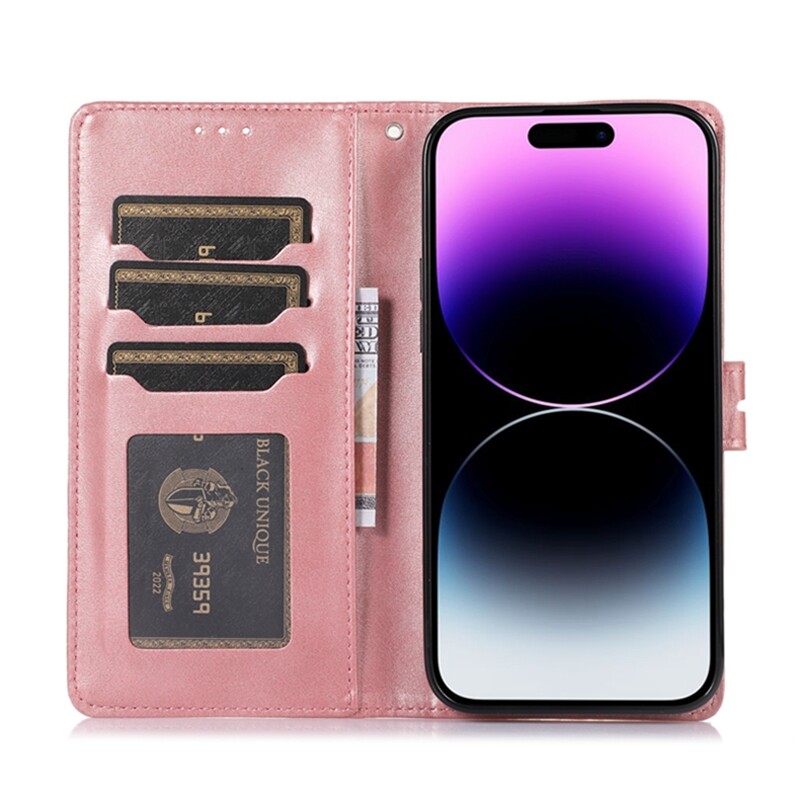 

Чехол для телефона Povatine, Dark coffee classic calf-print leather case