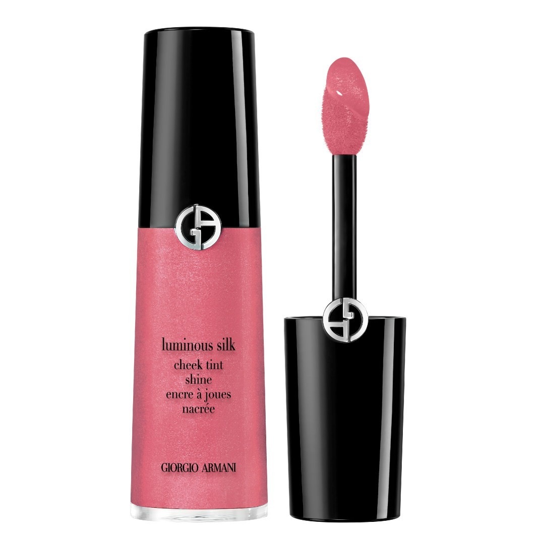 Румяна luminous silk cheek tint shine liquid Armani, 62s magnetic mauvey, объем 12 мл — фото 2