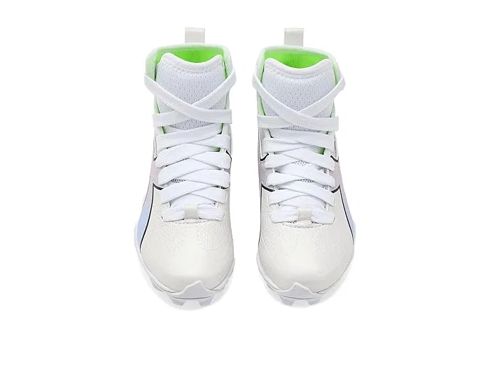Футбольные бутсы Highlight RM Jr Under Armour Kids, White/White/Metallic Silver — фото 3