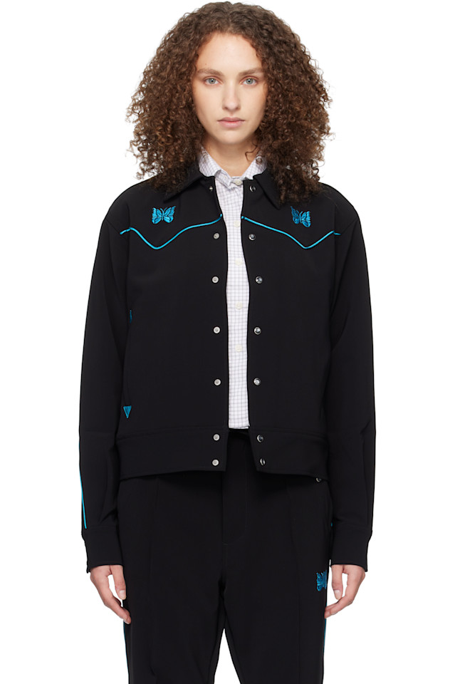 

Ковбойская куртка с кантом Needles, черный