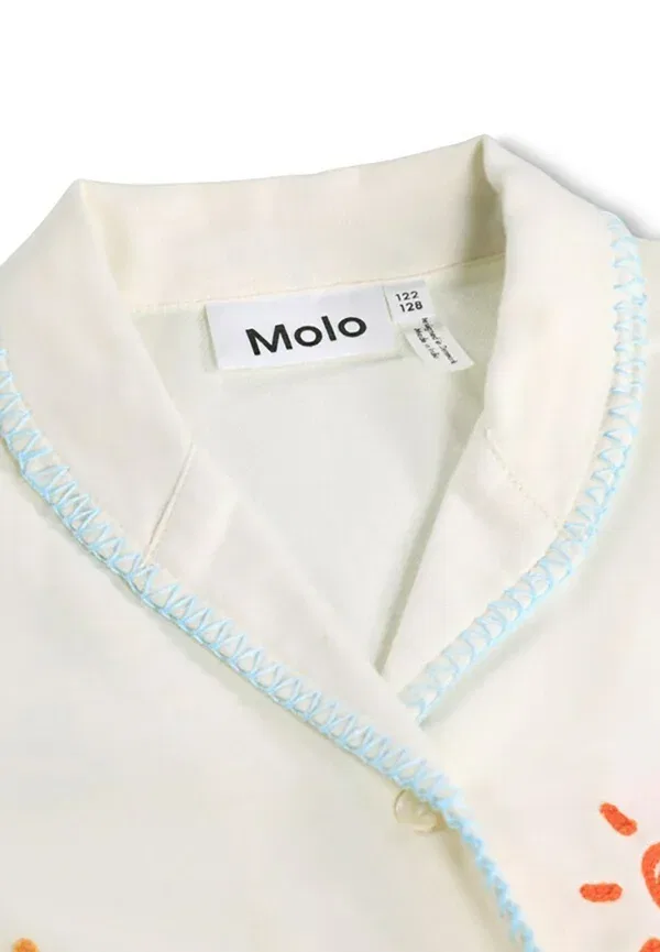 Блуза Rosalle button down Molo, белая — фото 3