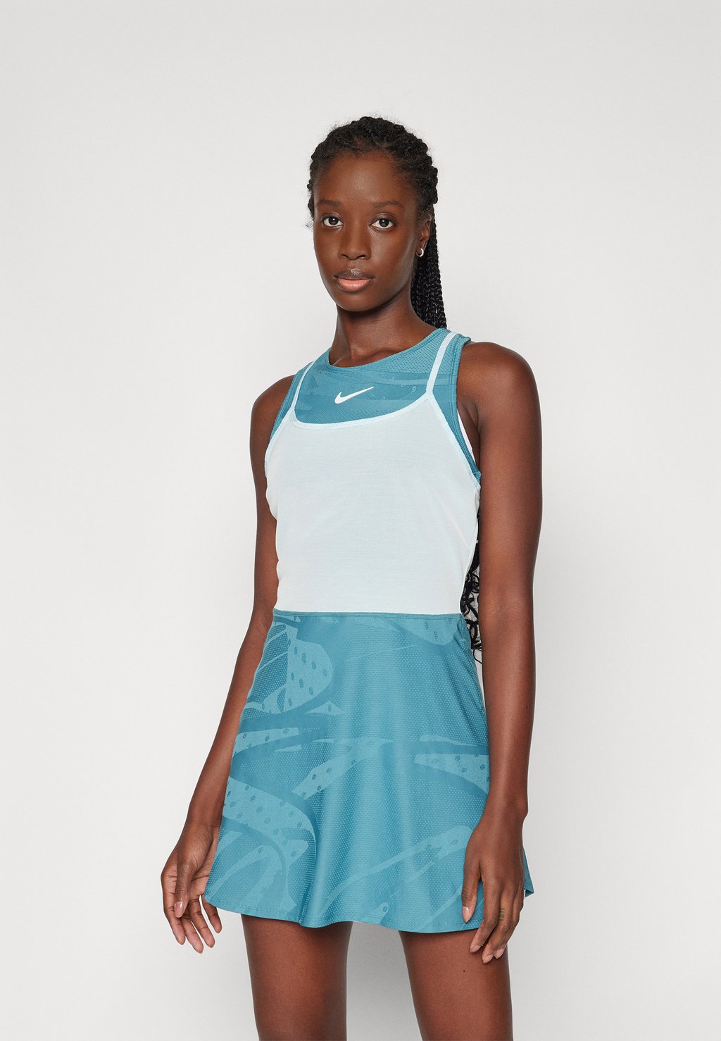 

Спортивная одежда SLAM Nike Performance, цвет Mineral Teal/Faded Spruce/White