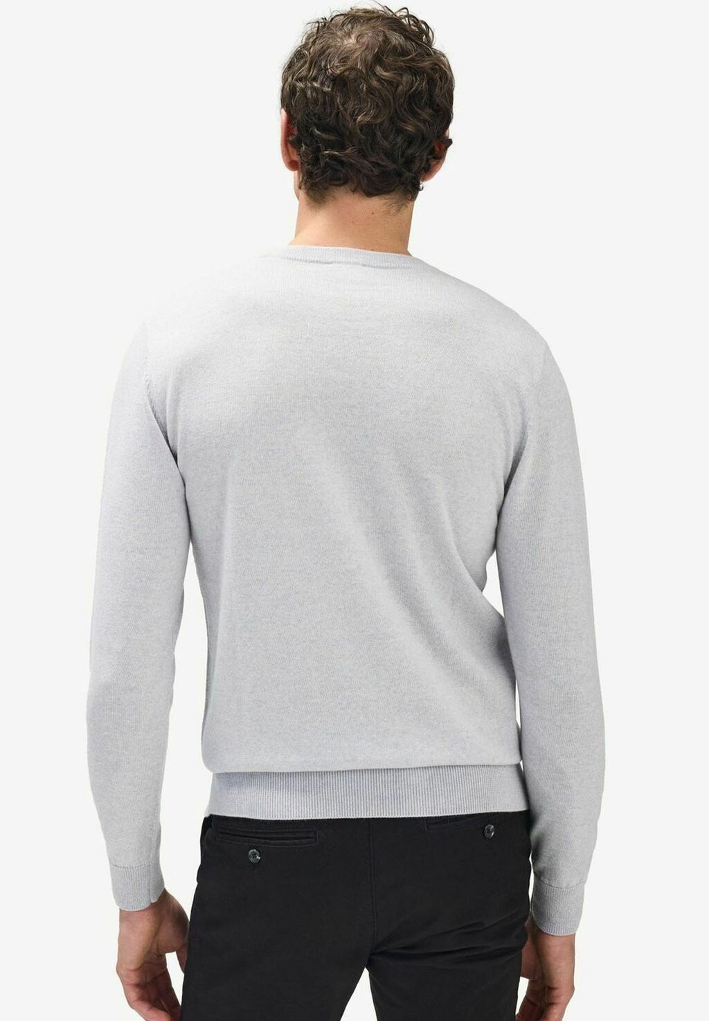 

Джемпер MERINO O-NECK John Henric, светло-серый