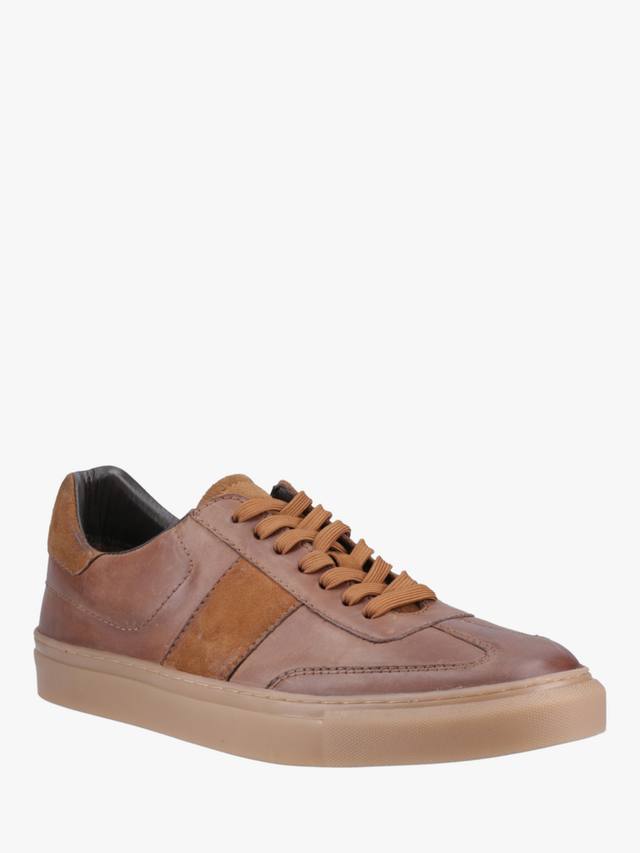 Замшевые кроссовки riley на шнуровке Hush Puppies, желто-коричневый — фото 2