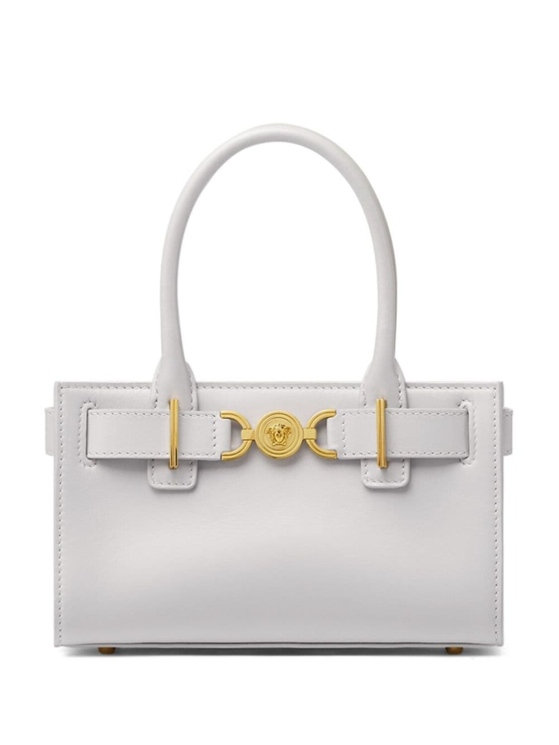 

Сумка-тоут Versace с пряжкой Medusa, серый