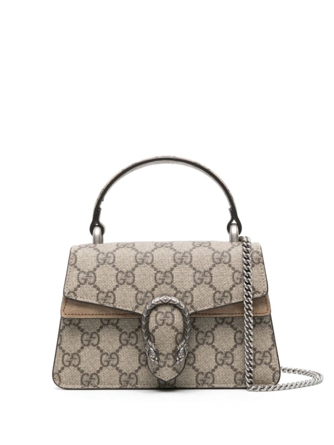

Мини-сумка Gucci Dionysus, нейтральный цвет