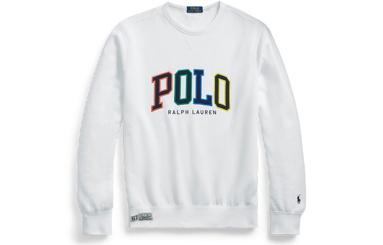 Свитер мужской белый Polo Ralph Lauren — фото 2