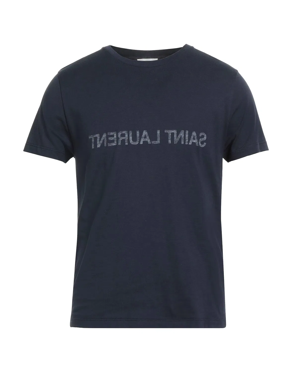 Футболка с принтом Midnight blue SAINT LAURENT