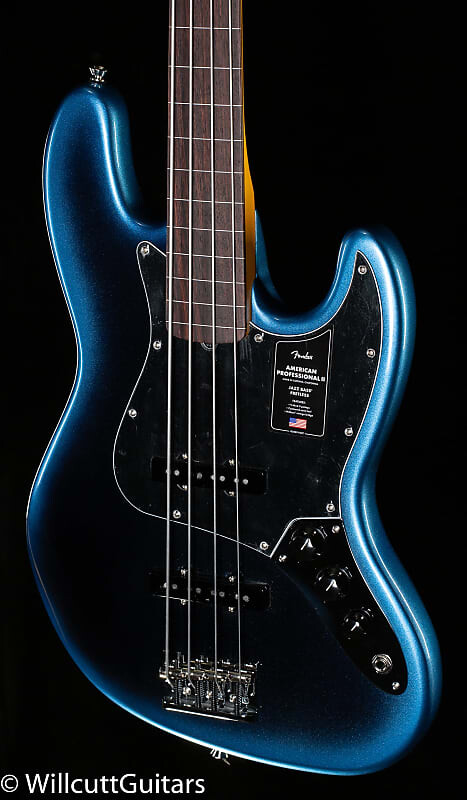 

Басс гитара Fender American Professional II Jazz Bass Fretless Rosewood Fingerboard Dark Night