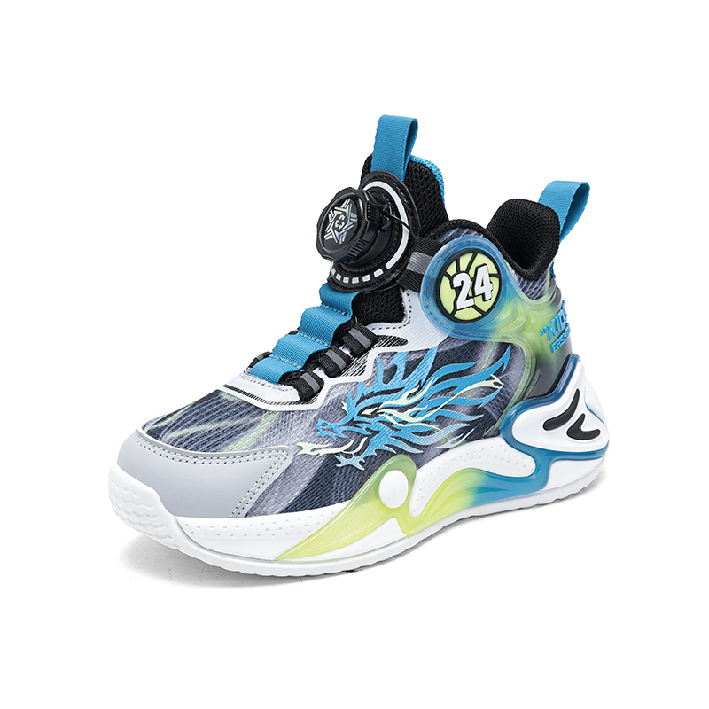 

Противоскользящие, легкие, амортизирующие детские баскетбольные кроссовки FIRS Kids, белый