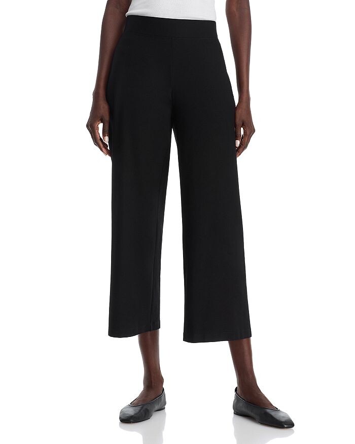 

Укороченные брюки Eileen Fisher, черный