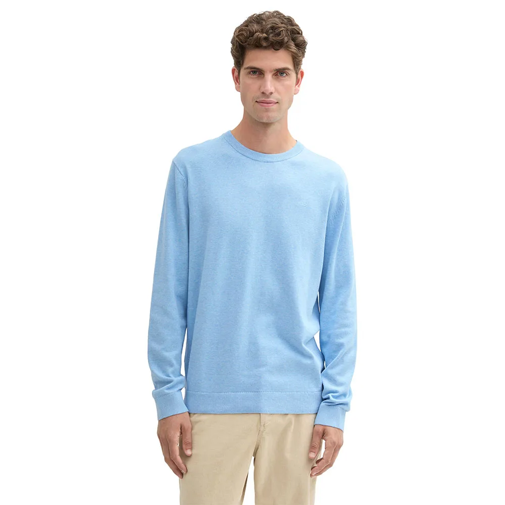 

Свитер Tom Tailor 1039810 Basic Knit, синий