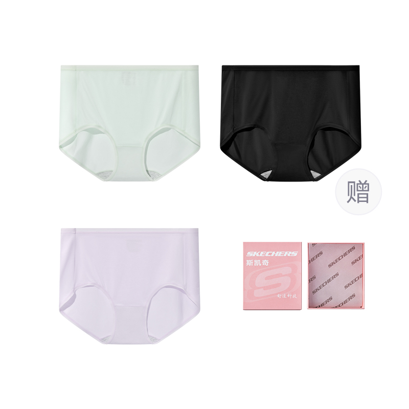 

Женские трусики набор из 3 штук, подарочная упаковка Skechers, фиолетовый