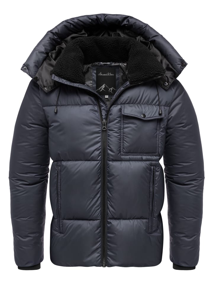 

Зимняя куртка ONTARIO темно-синего цвета Amaci&Sons