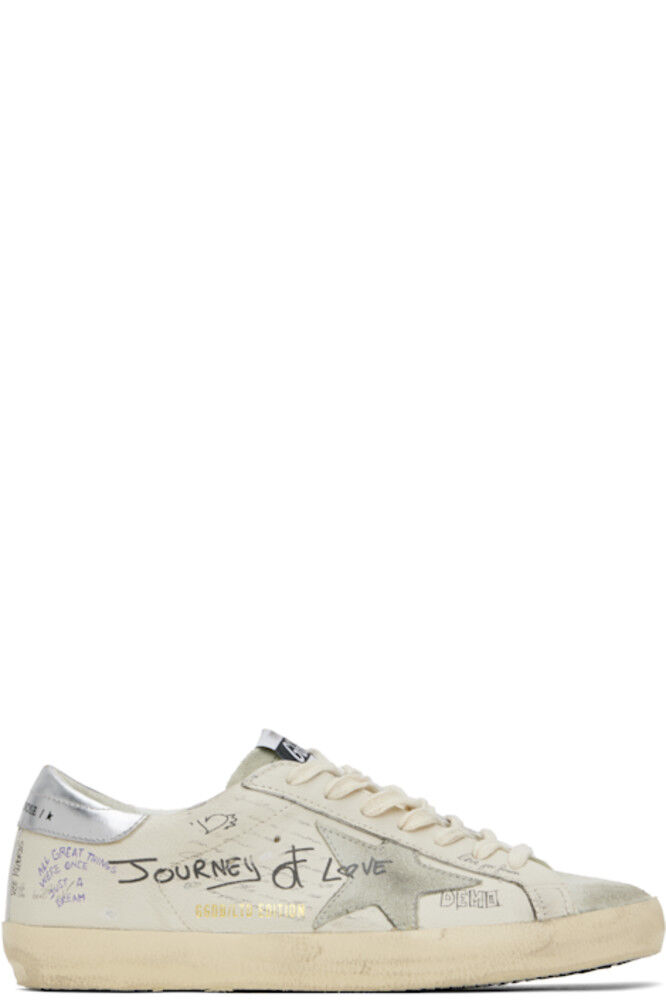 

Кроссовки Off-White & Gray Super-Star LTD Golden Goose