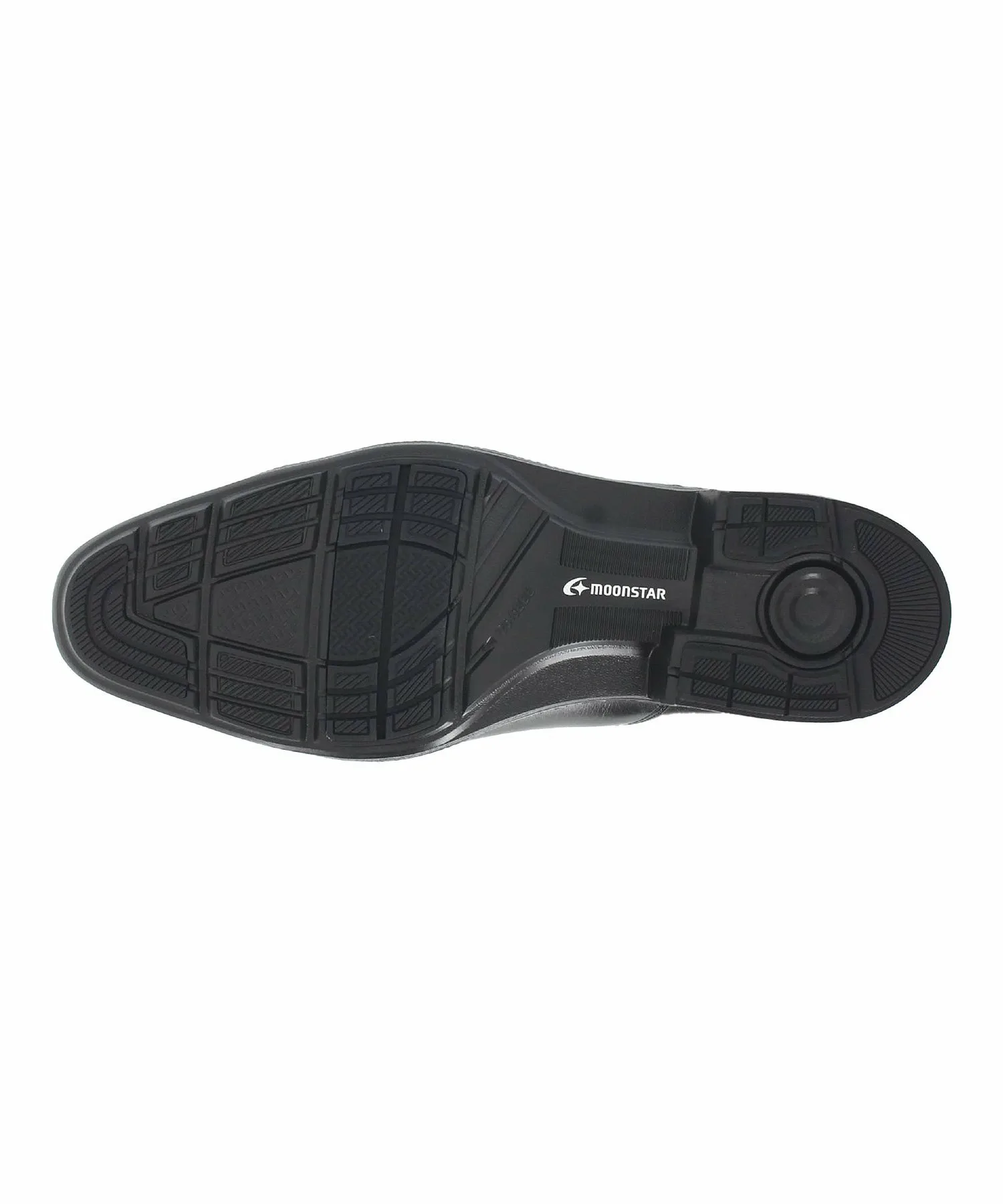 Мужские кожаные туфли MoonStar BW4600 Balance Works, brown — фото 2
