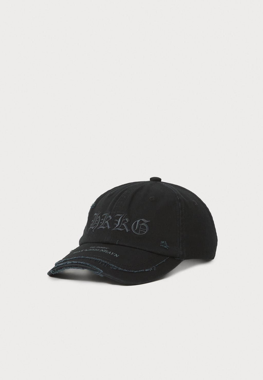 

Бейсболка DISTRESSED BASEBALL UNISEX Han Kjøbenhavn, черный