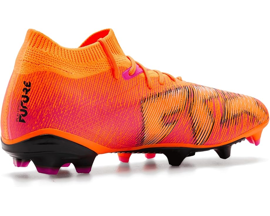 Мужские бутсы PUMA Future 8 Match Firm, Artificial Ground, Heat Fire/Black/Ravish — фото 3
