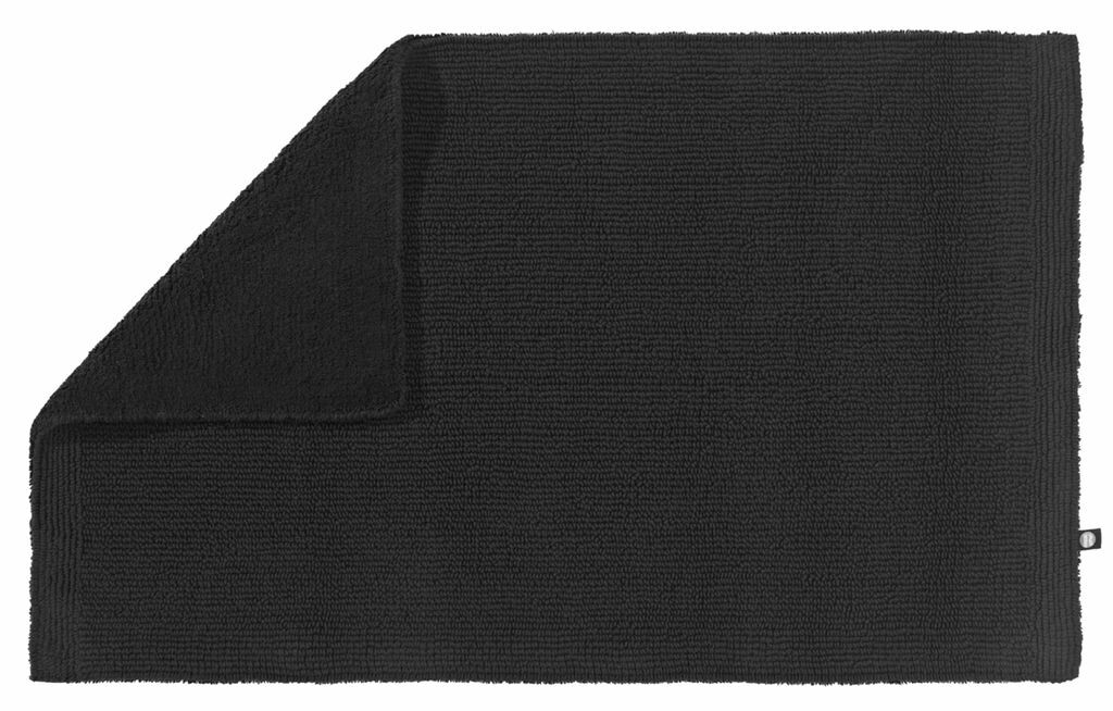 

Квадратный коврик для ванной Rhomtuft Pur 60 x 100 см, цвет черный