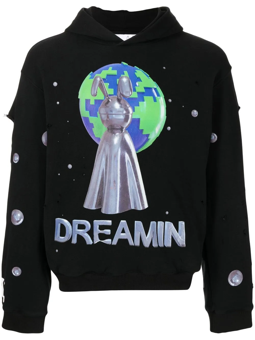 

Худи Dreamin с вырезами Natasha Zinko, черный