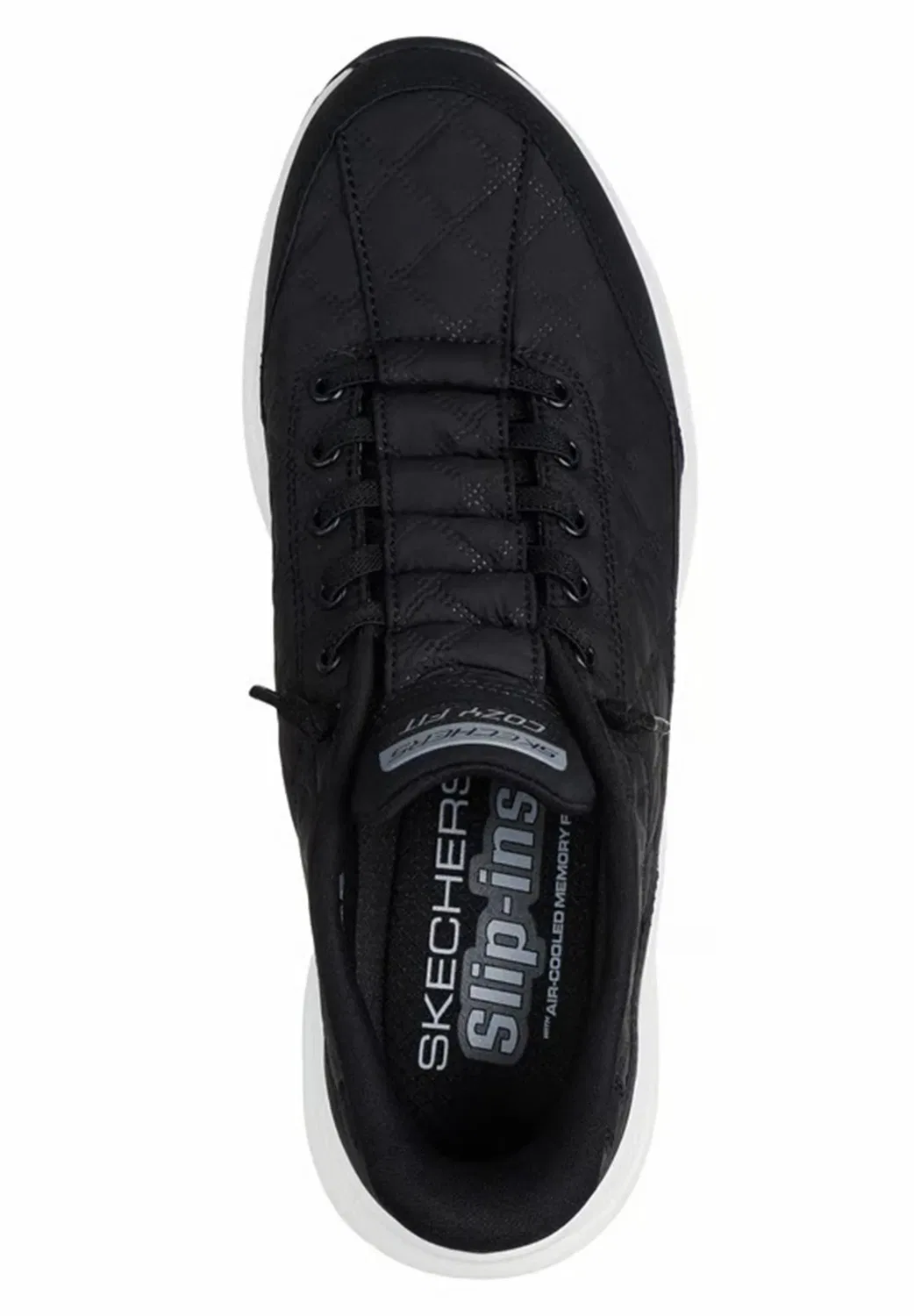 Кроссовки низкие с контурной пеной Skechers, черный — фото 2