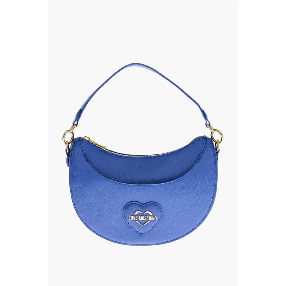 

Сумка-хобо LOVE из искусственной кожи Saffiano ECO-FRIENDLY Moschino, синий