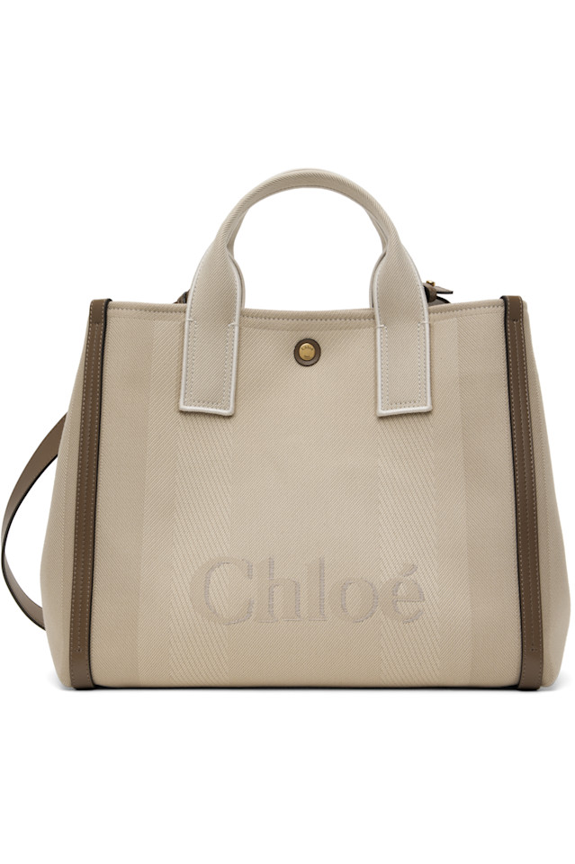 

Сумка-шоппер Chloé carry' Chloé, бежевый