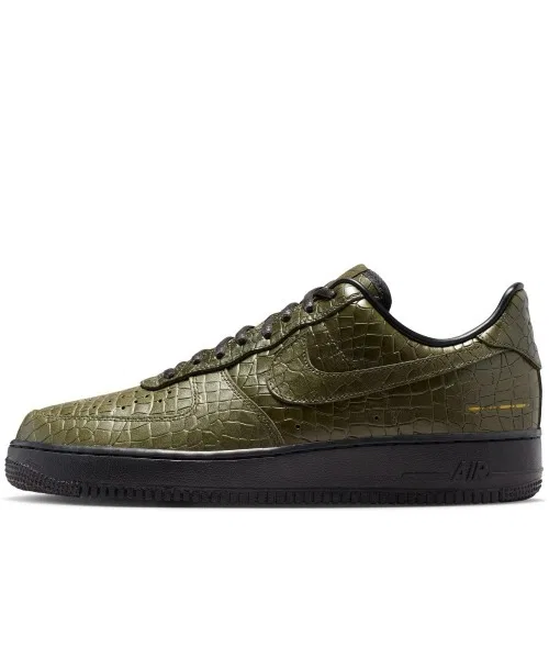 Мужские кроссовки NIKE Air Force 1 '07 Premium коричневые — фото 2