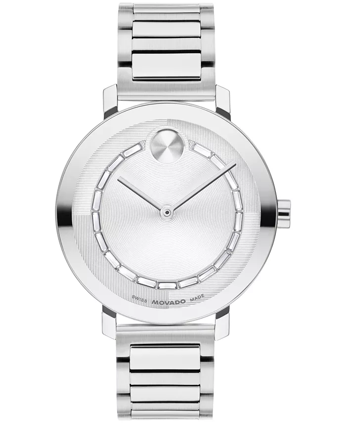 

Женские часы Bold Evolution 2.0 со швейцарским кварцевым механизмом, корпус из нержавеющей стали, 34 мм Movado