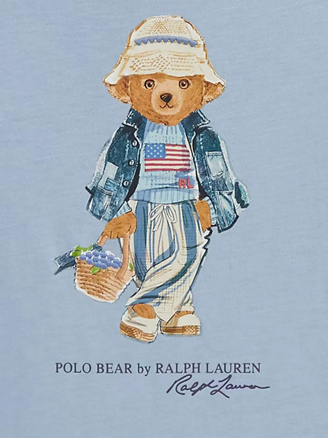 Футболка Polo Bear POLO RALPH LAUREN KIDS — фото 3