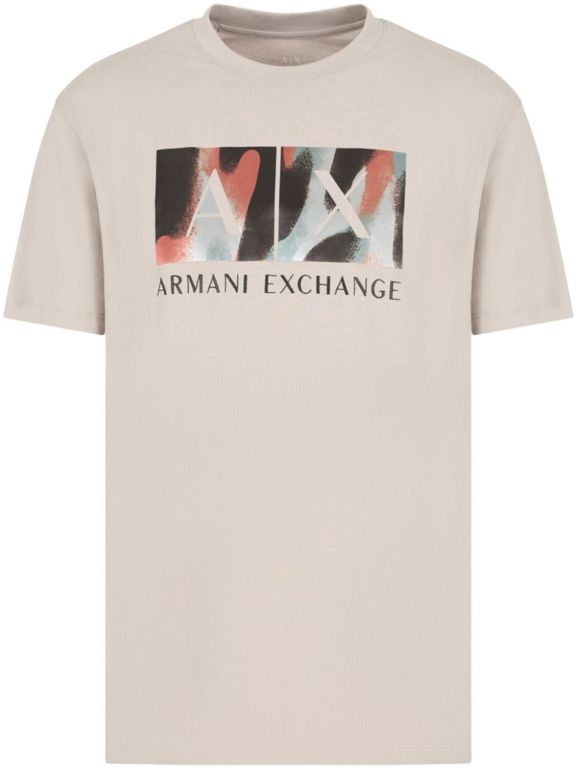 

Armani Exchange футболка с логотипом, нейтральный цвет