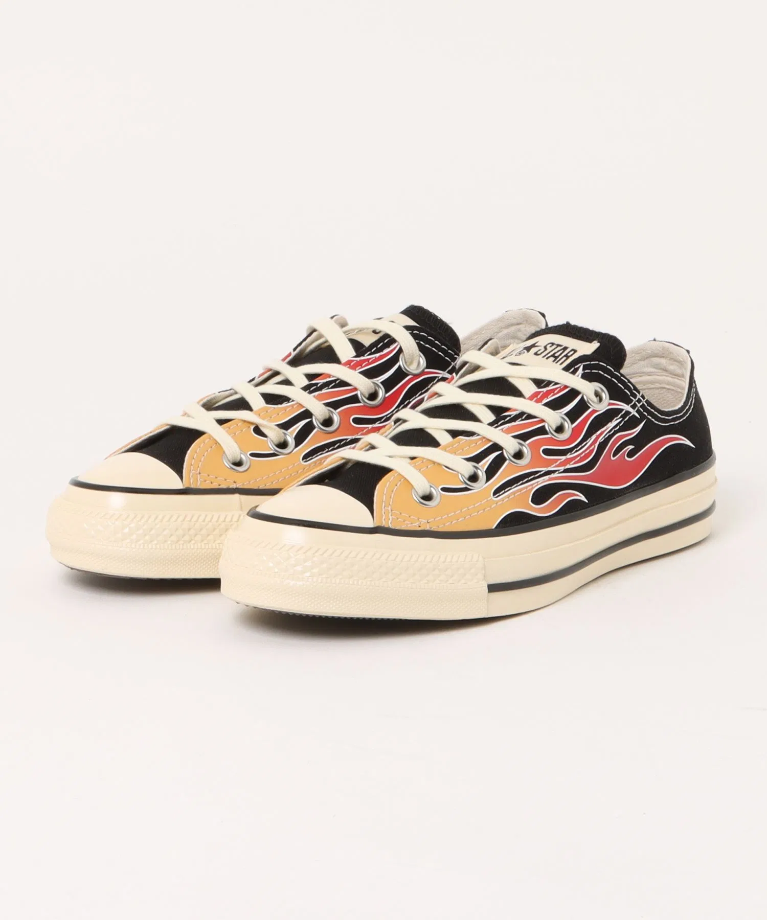 Мужские кеды с принтом CONVERSE AS AGED IGNT OX чёрные