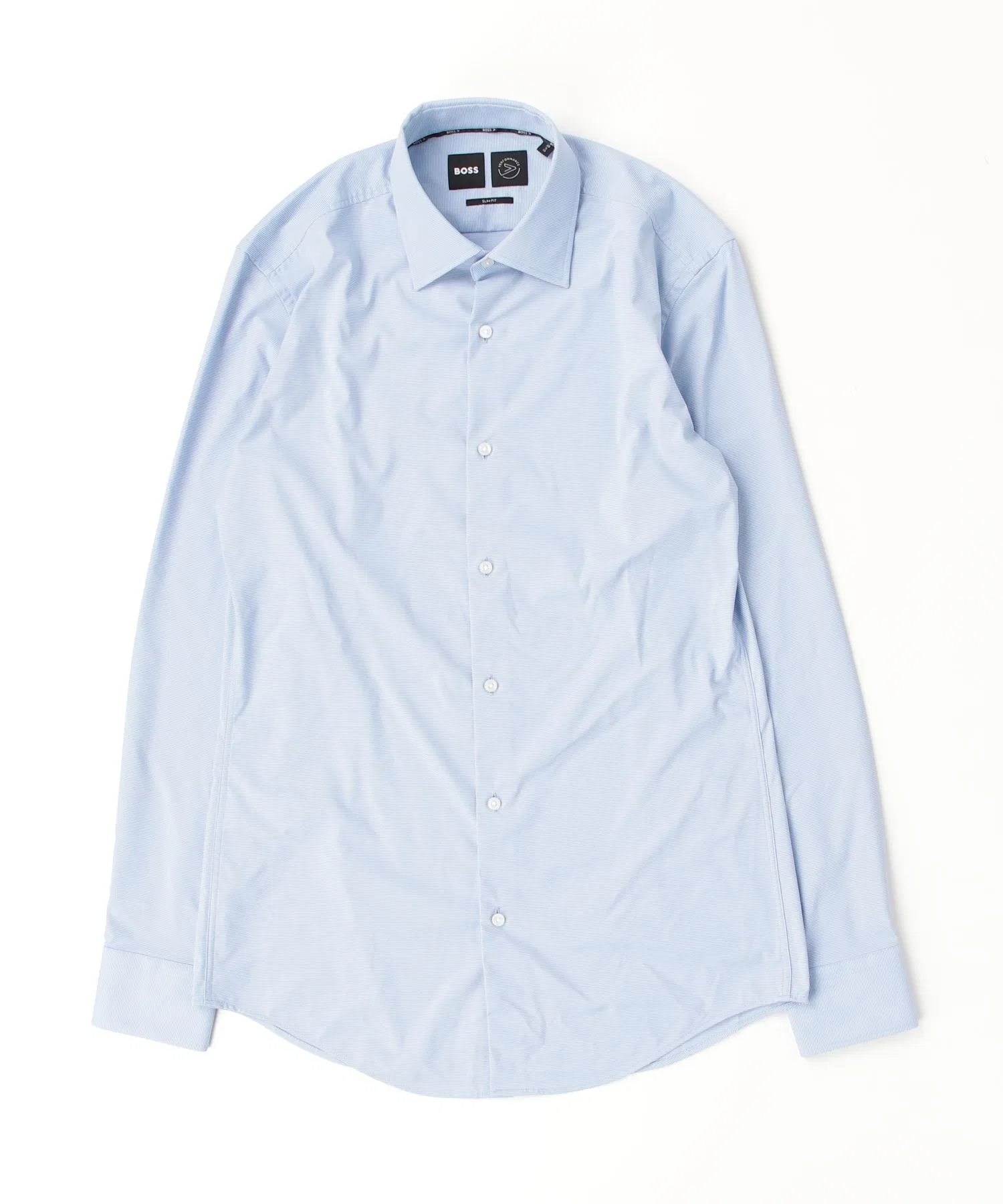 Мужская рубашка BOSS Slim Fit Performance Stretch Jersey — фото 2