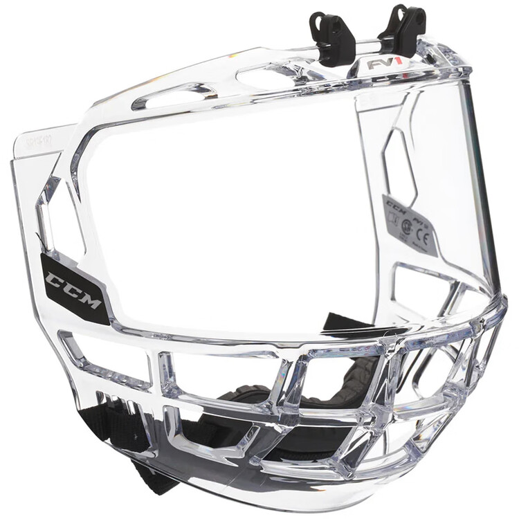 

CCM FV1 хоккейный шлем с защитной маской, противотуманное стекло для роликовых коньков и хоккея с мячом, универсальный размер