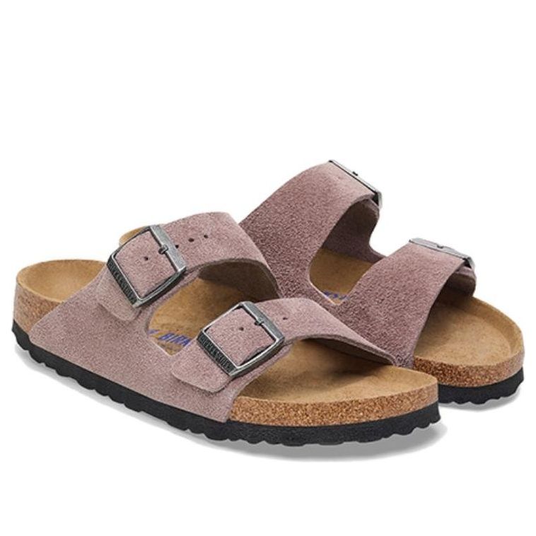 Сандалии (WMNS) Birkenstock Arizona Soft Footbed Sandals 'Purple' — фото 4