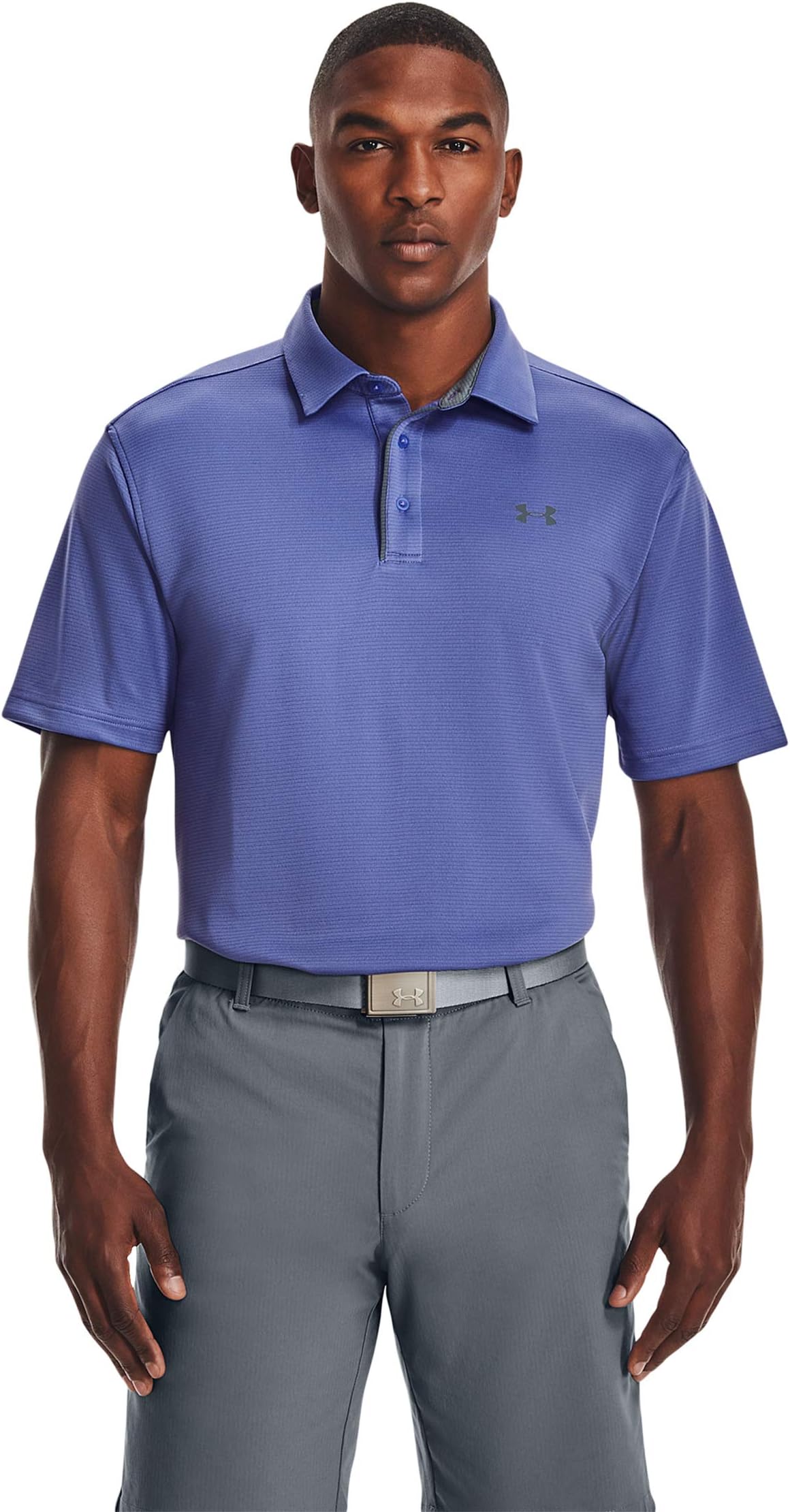 

Футболка Under Armour Golf Tech Polo, цвет Starlight/Pitch Gray