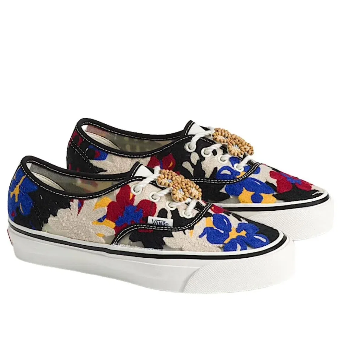 Кеды Vans Premium Authentic 'White Red Blue' VN000Y0S448, мультиколор — фото 2