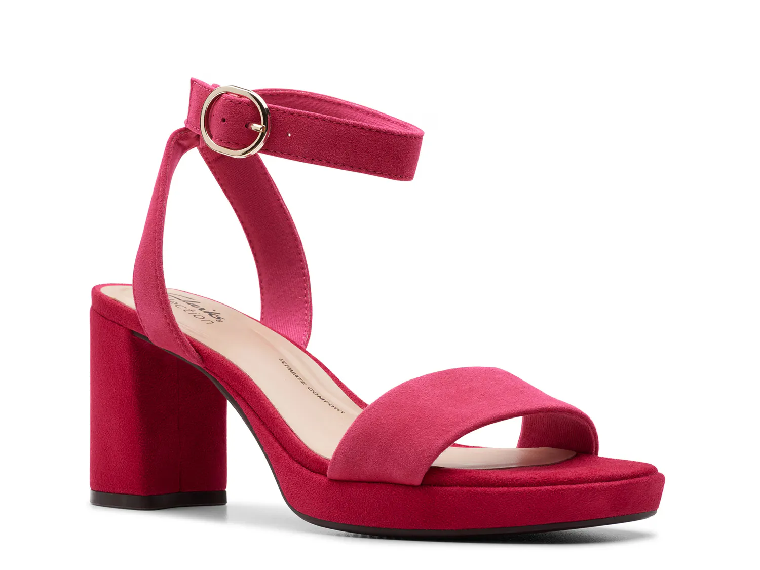

Сандалии Amberlyn Bay Sandal Clarks, фуксия