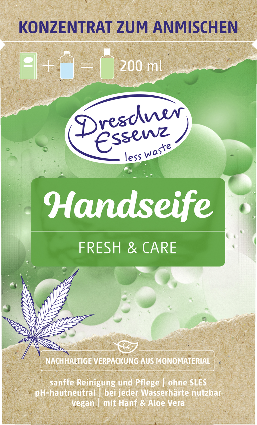 

Жидкое мыло Dresdner Essenz Handseife-Konzentrat Fresh & Care