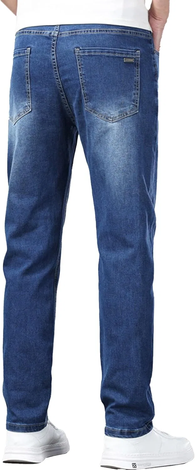 Джинсы прямого кроя Men's Jeans, синие — фото 2
