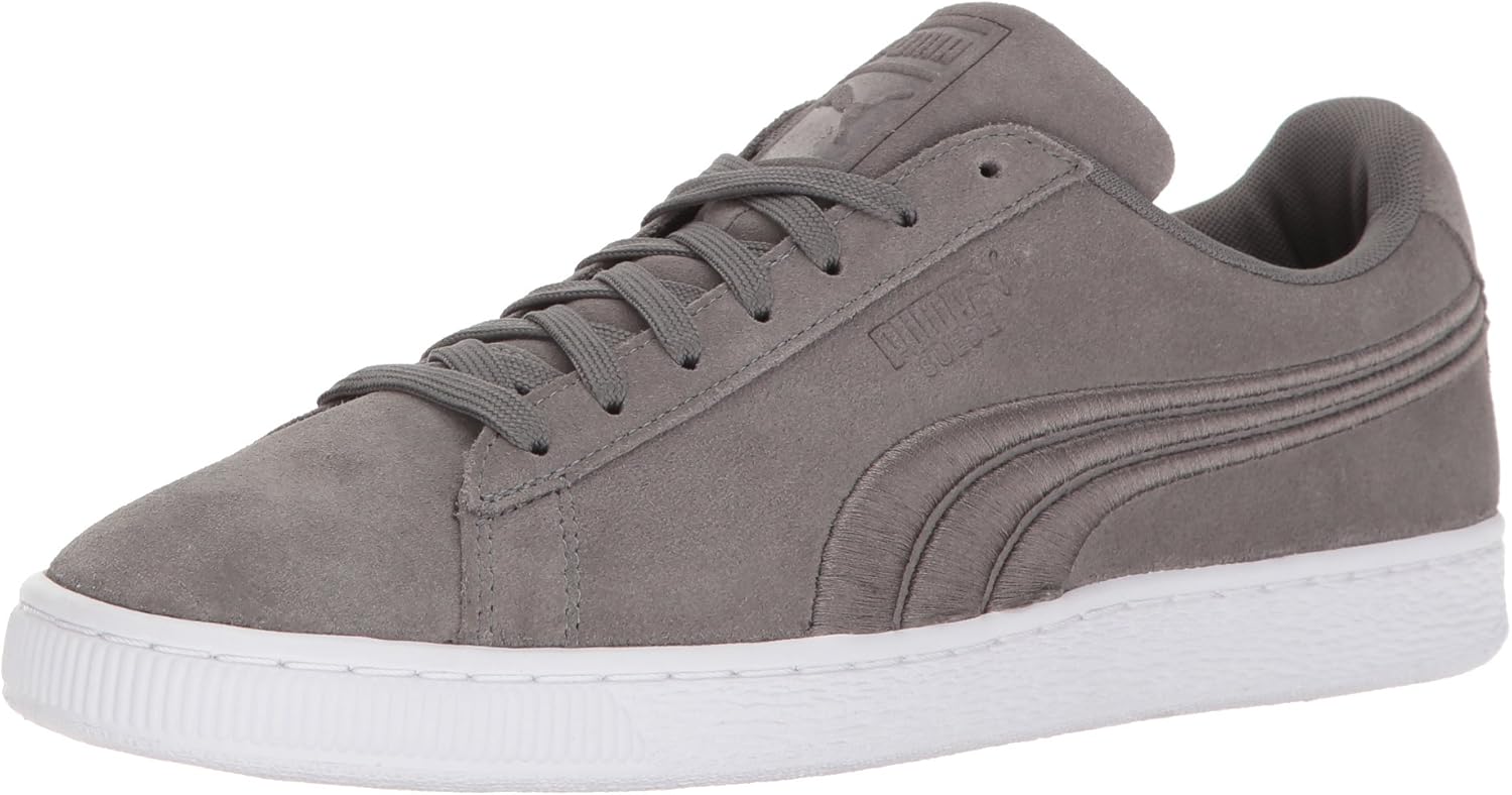 

Кроссовки PUMA для мужчин Suede Classic Badge, Ляпис синий-Puma черный, 9 M US