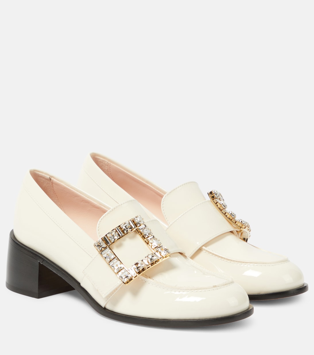 Туфли-лоферы Viv' Rangers из лакированной кожи Roger Vivier, Cire'