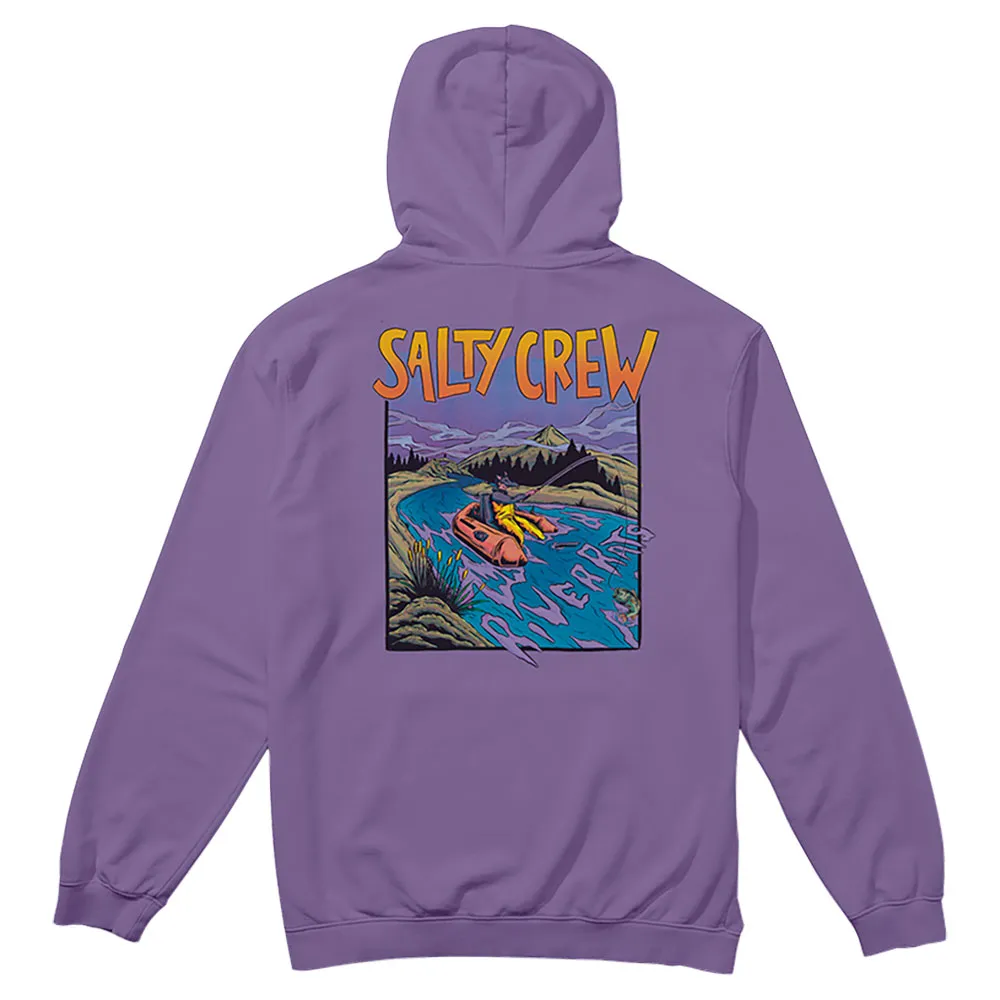 

Худи Salty Crew River rats, фиолетовый