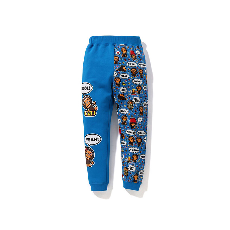 

Детские трикотажные спортивные штаны A Bathing Ape, синий