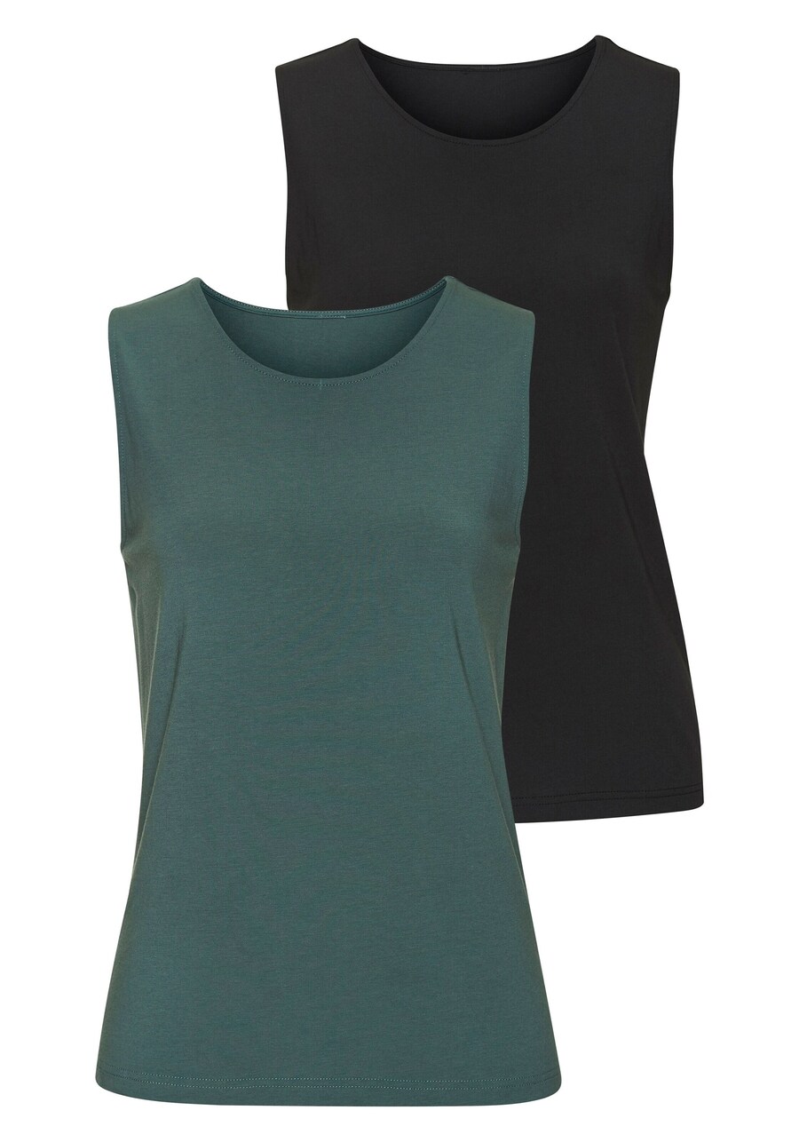 

Топ LASCANA, цвет Emerald/Black